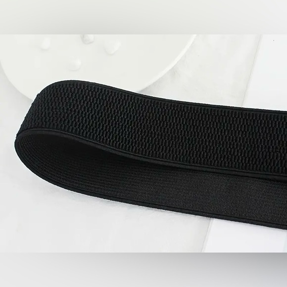 NEW-Elastic Waist Belt Black - Picture 7 of 7